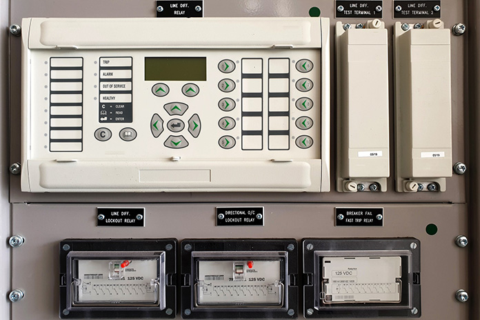 Modern residential electrical panel installation